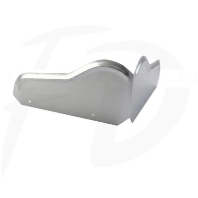 Osłona narożnika stal Inguri kolor srebrny metalik RAL9006